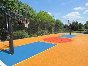 Learning Paths Academy Belmont basketball court