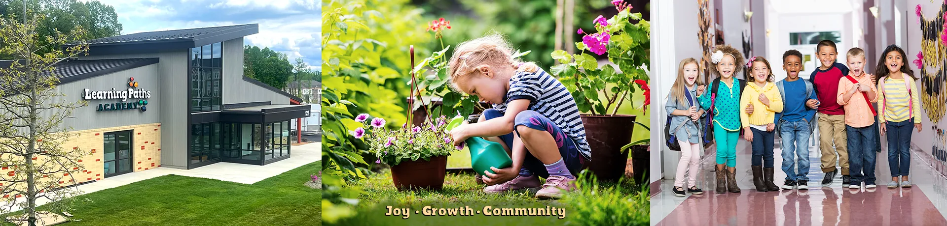 Learning Paths Academy collage - daycare, early learning childcare, preschool and more Youth Zone: Before / After School Program