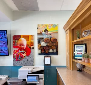 Learning Paths Academy Rippon new lobby wallboards