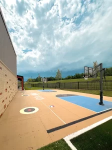 Learning Paths Academy South Campus basketball courts