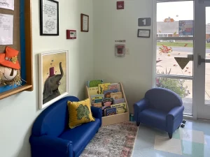 Learning Paths Academy Woodstock Lobby Reading Area