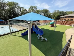 Learning Paths Academy Occoquan covered playground area for small / young children