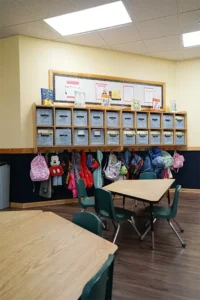 Stone Ridge Junior Kindergarten Cubbies