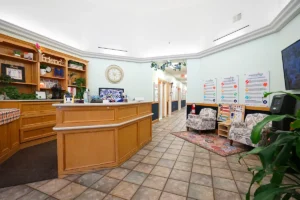 Stone Ridge Lobby - front desk