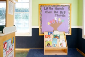 Stone Ridge Preschool Book Rack